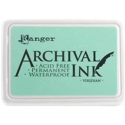 Ranger - Archival Ink pad couleur «Viridian»